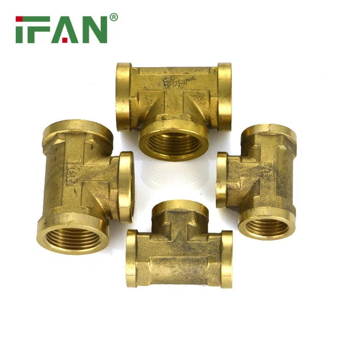 Brass Fittings Tee Brass Fittings Tee
